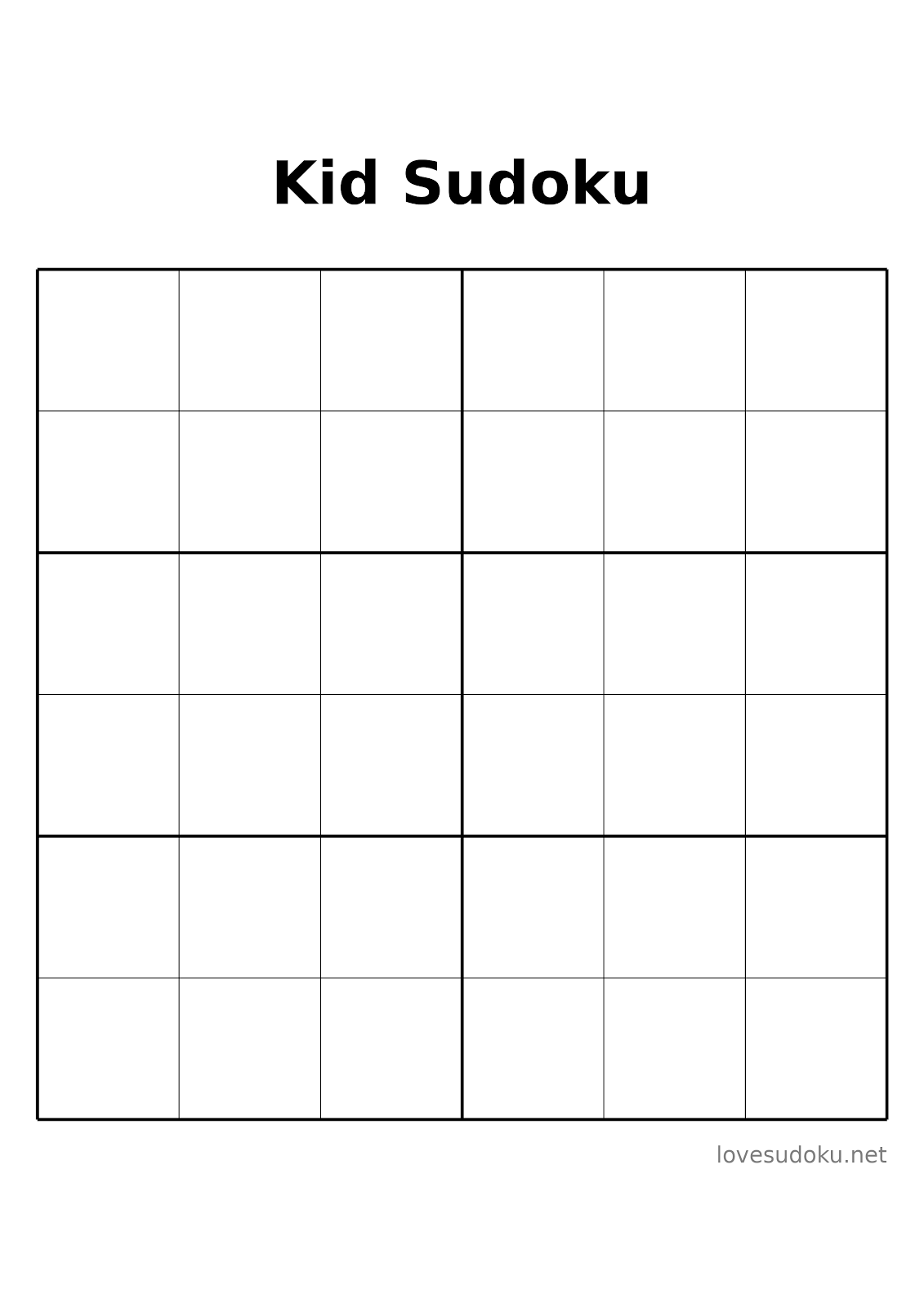 sudoku printable grids